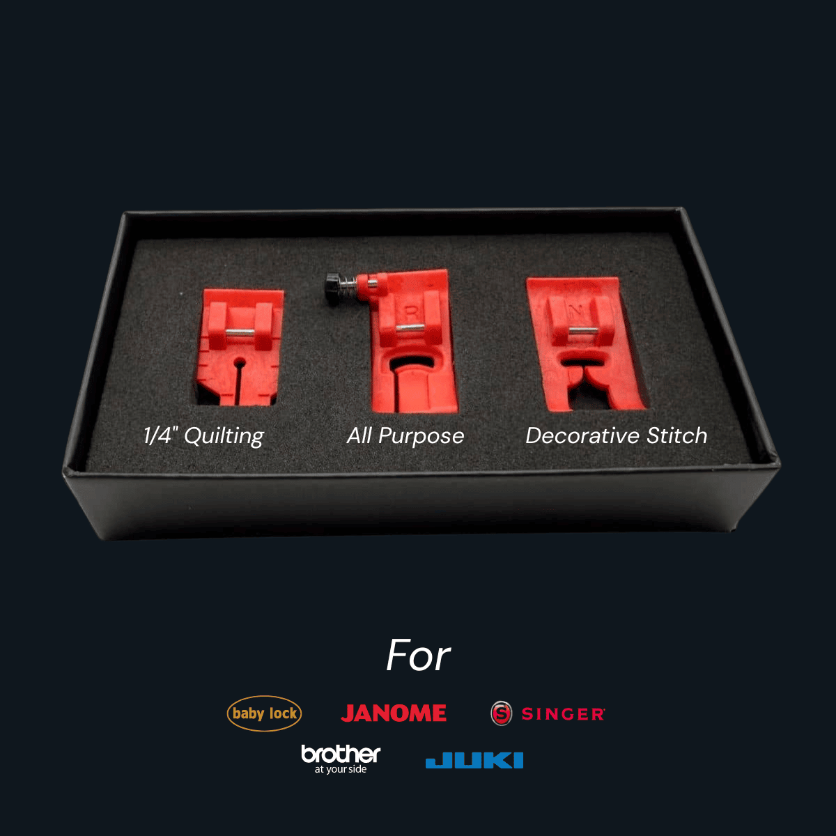 SewFine UltraT Pro Foot Set for multiple brands