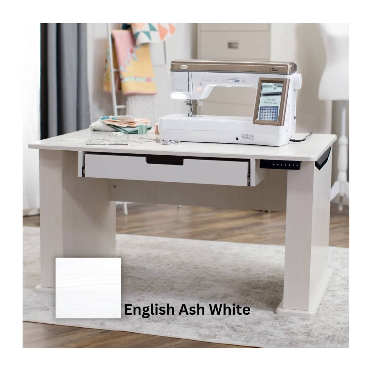 Koala Elevating Desk English White Ash main product image