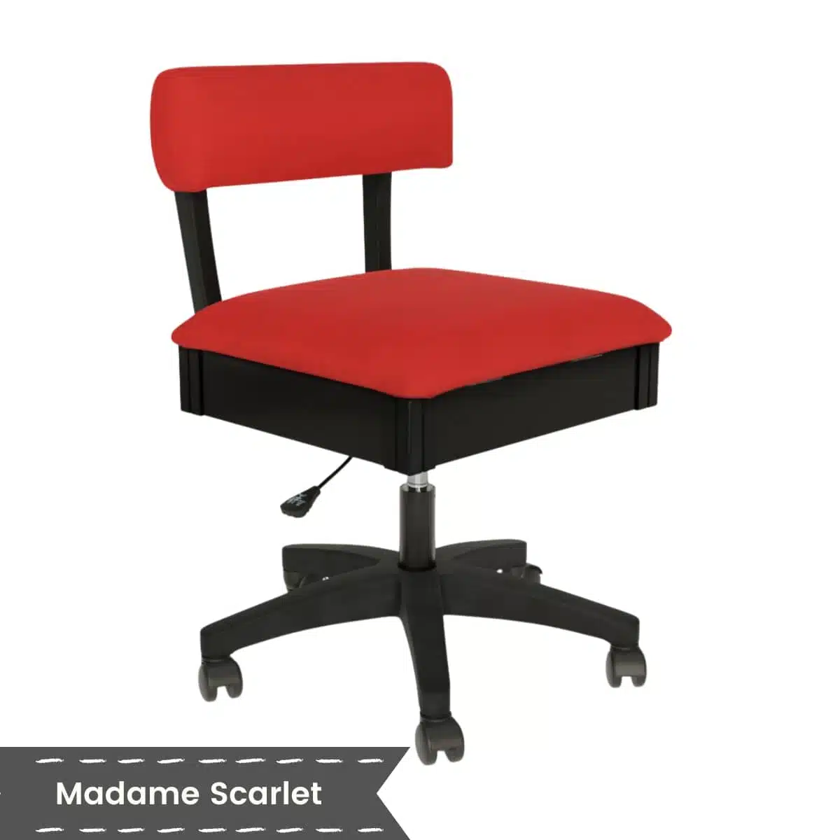 Hydraulic Sewing Chair – Multiple Fabric Options - sewingcabinets.com