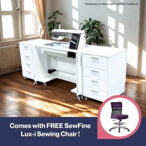 Hideaway Deluxe XL Sewing Cabinet with Electric Lift
