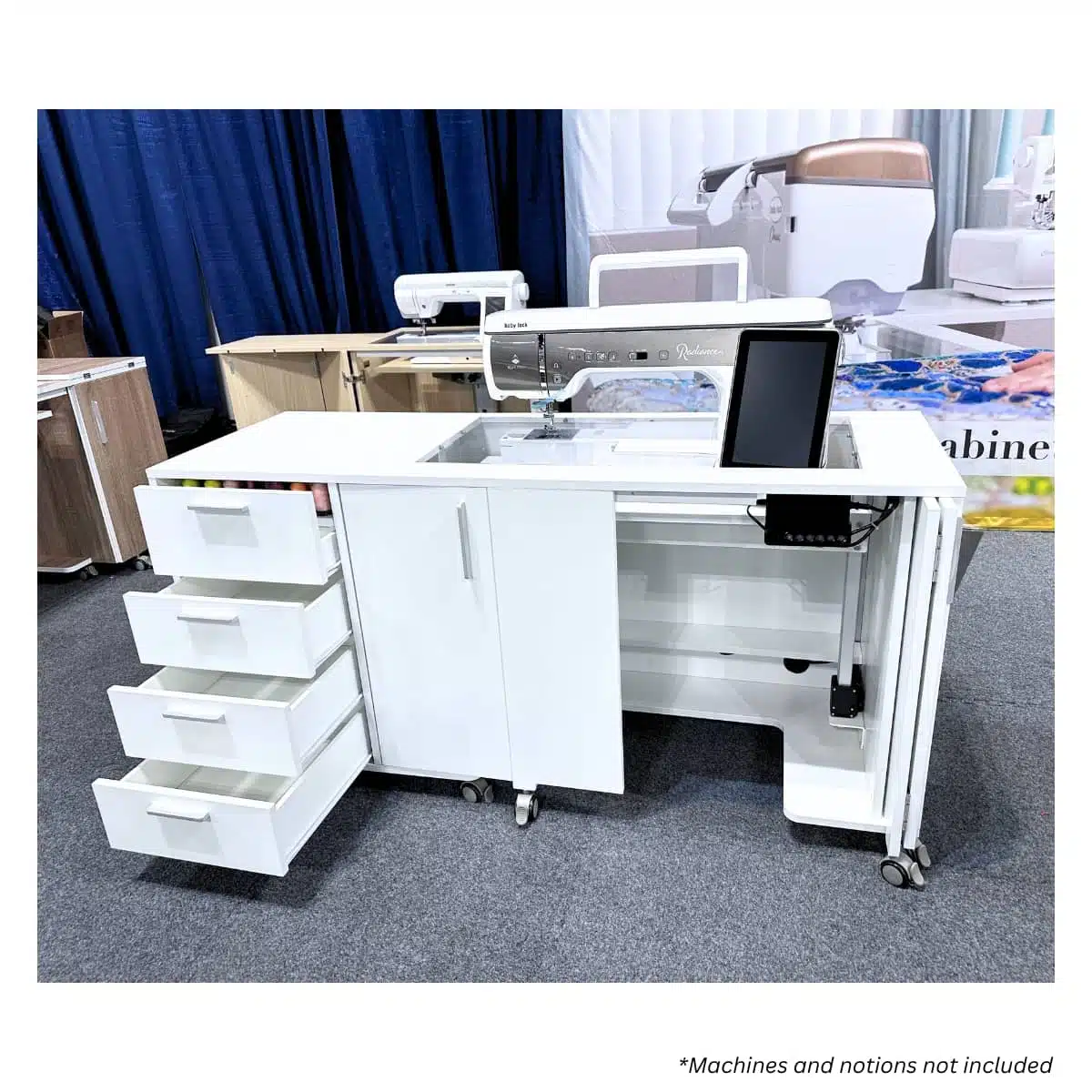 Hideaway Deluxe XL Sewing Cabinet - sewingcabinets.com