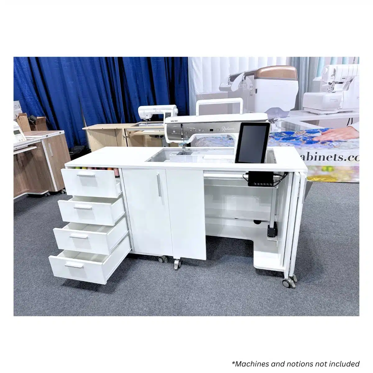 Hideaway Deluxe XL Sewing Cabinet - sewingcabinets.com