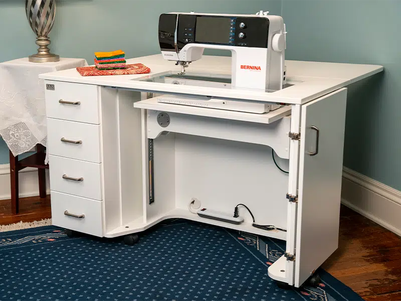 Horn Model 5400 Electric Lift Sewing Cabinet - sewingcabinets.com