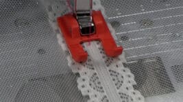 SewFine Ultra T Set # 2 Open Toe Foot attaching elastic