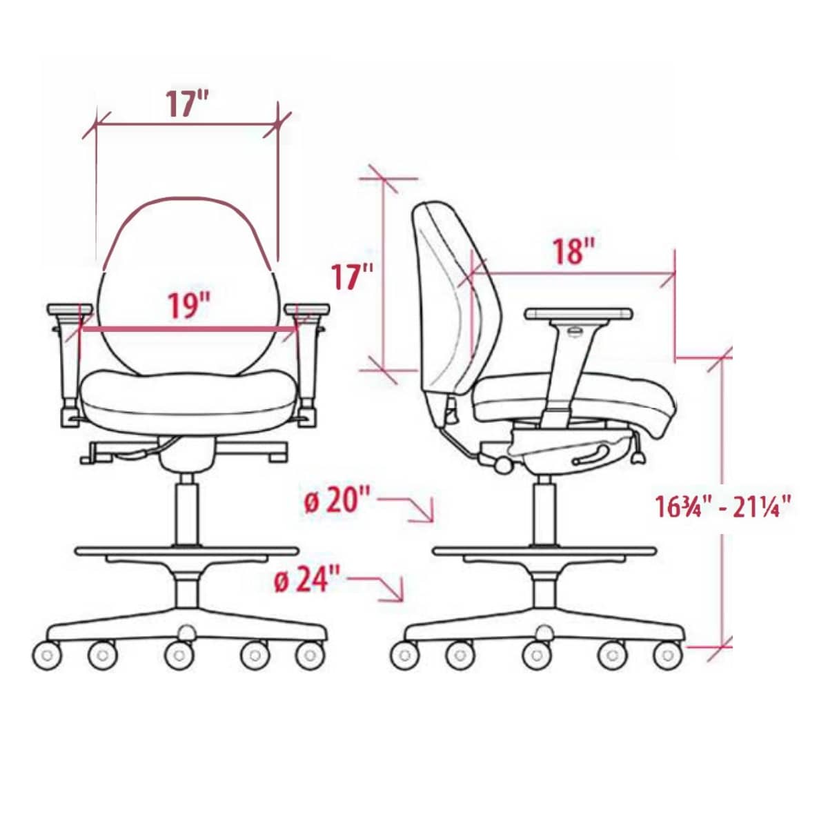 Sew Cozy Chair Dimensions