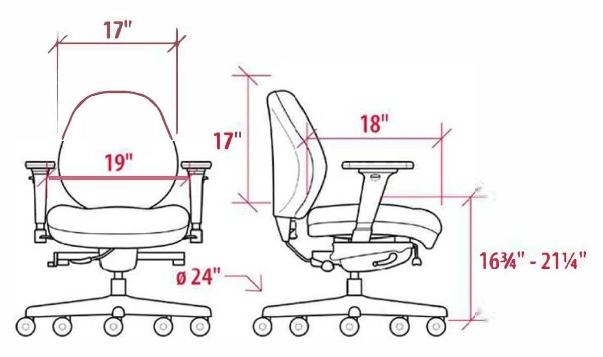 Sew Cozy Chair Dimensions