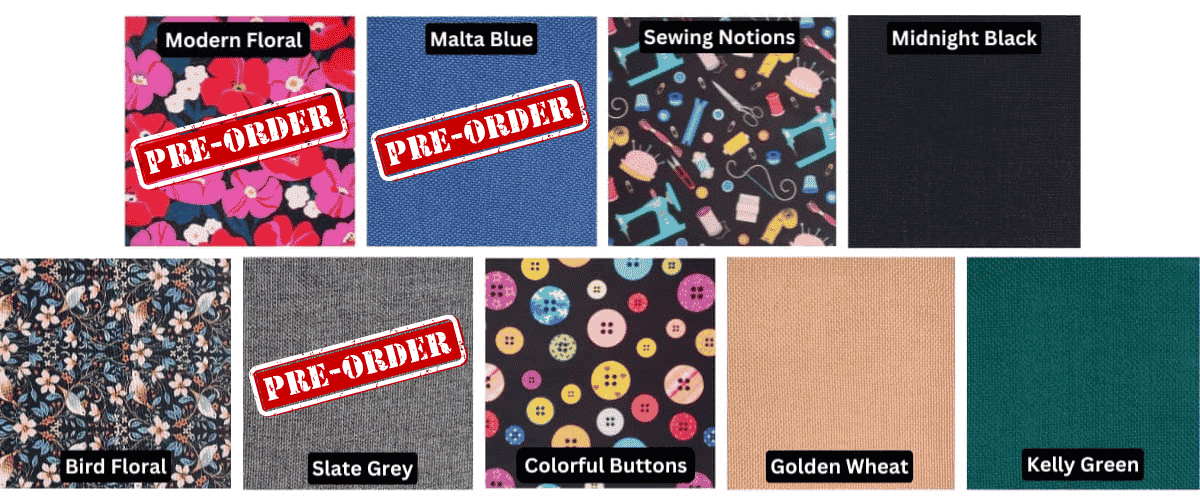 SewFine Chair Fabric Swatches