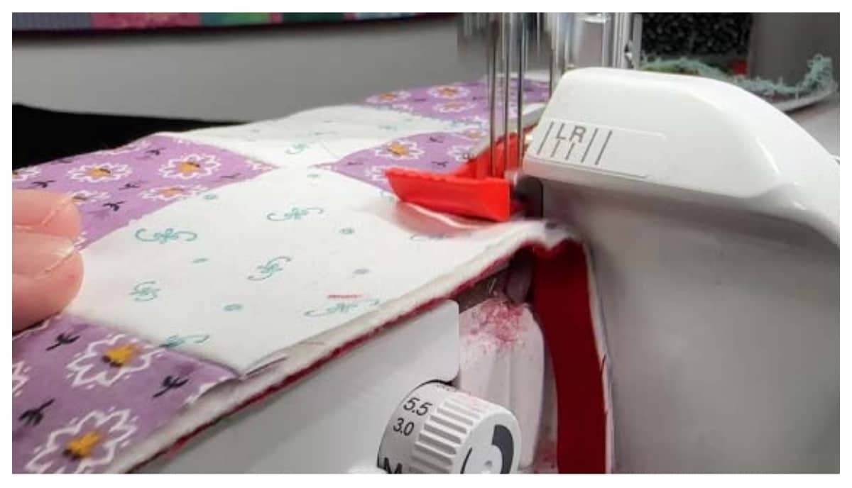 Ultra T Serger Foot Reduces Friction